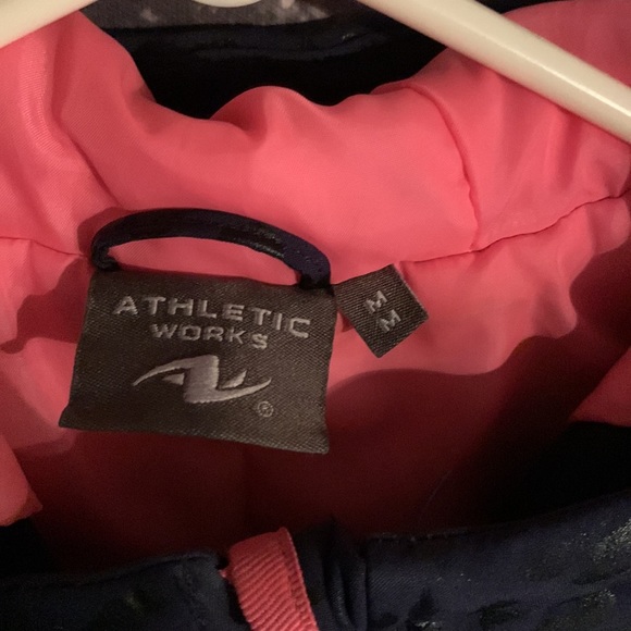 Navy Blue leopard print fall jacket girls med - Picture 7 of 16